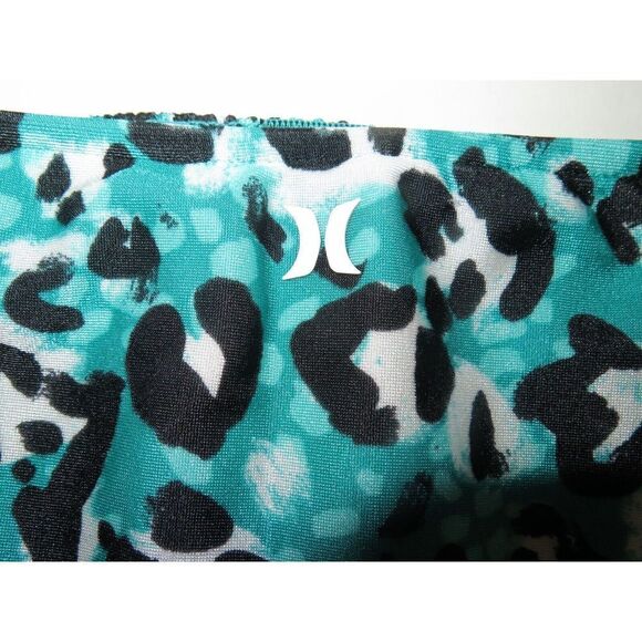 Hurley HT1024/HB1027 Women’s Sz M Green/Black "Wild Cat" 2-Piece Bikini $100+ - Picture 10 of 10